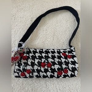 Cherry Beaded Bag NWT